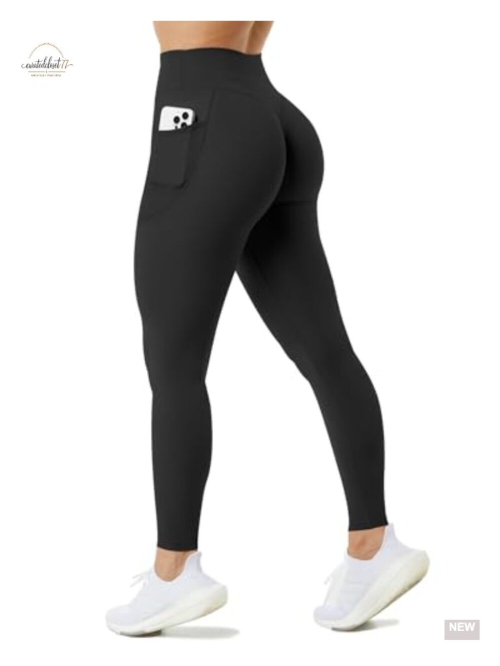 Women's High Waist Yoga Leggings with Pockets Squat Proof Ankle Length